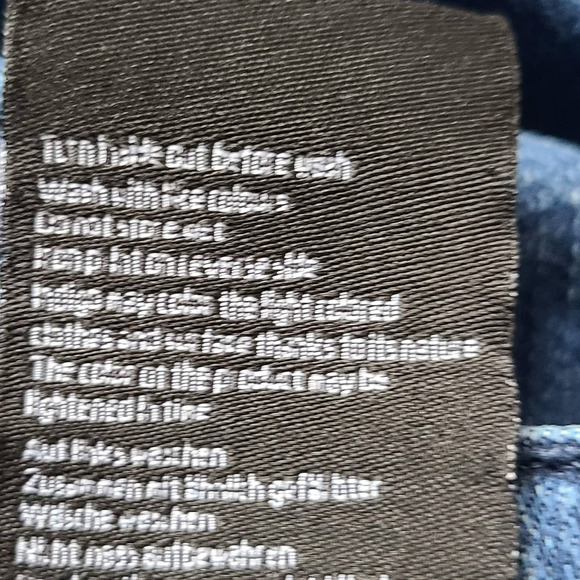 34 HERITAGE Courage Mid-Rise Straight Stretch Denim Jeans 31509 Men's 42/34‎ - Picture 12 of 13